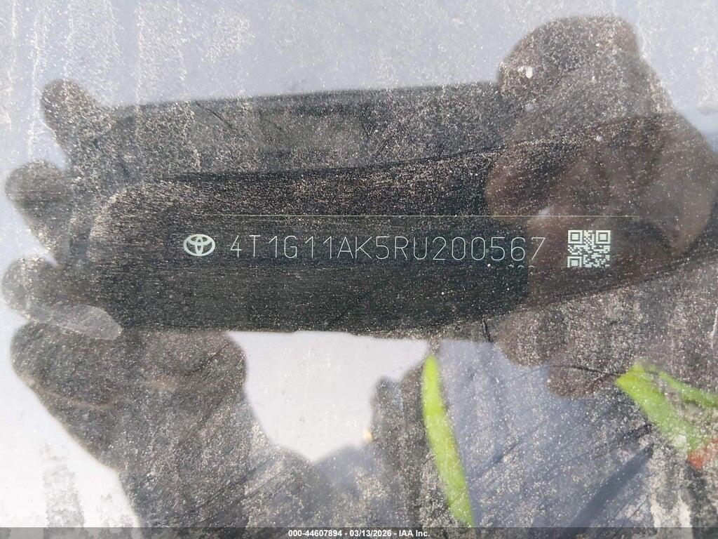 4T1G11AK5RU200567 2024 TOYOTA CAMRY photo no. 9