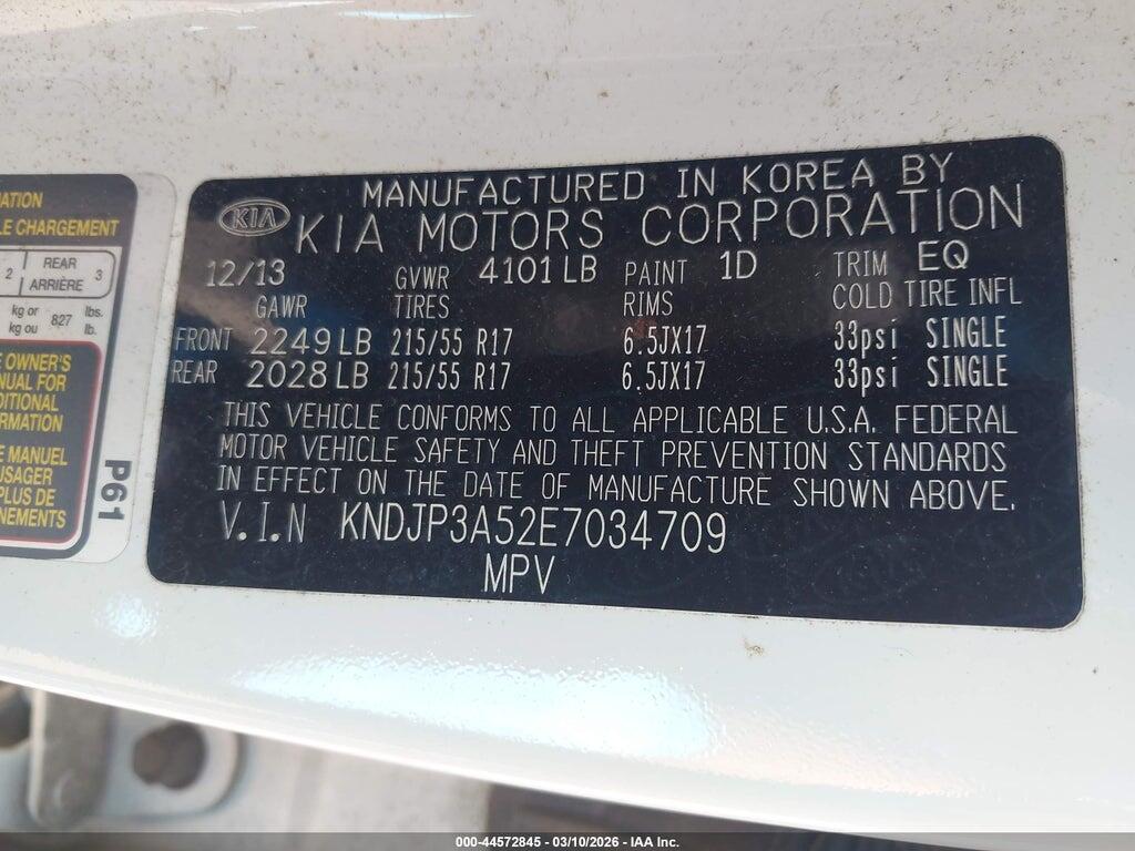 KNDJP3A52E7034709 2014 KIA SOUL photo no. 9