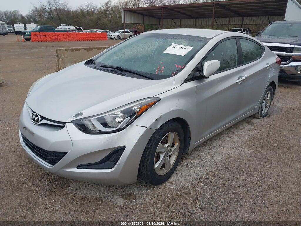 5NPDH4AE6FH600075 2015 HYUNDAI ELANTRA photo no. 2