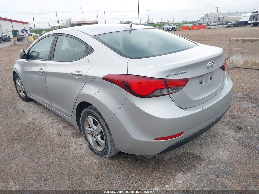 5NPDH4AE6FH600075 2015 HYUNDAI ELANTRA photo no. 3