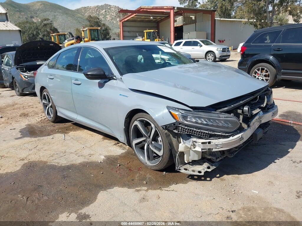 1HGCV3F29NA025622 2022 HONDA ACCORD HYBRID photo no. 1