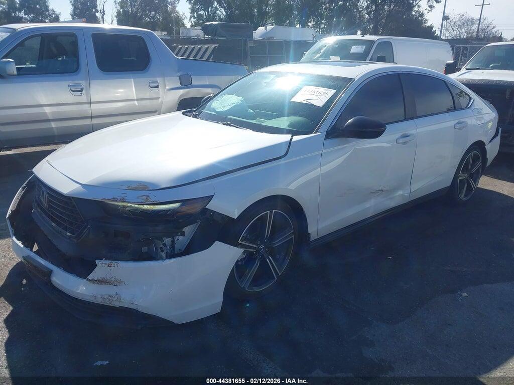1HGCY2F54SA007052 2025 HONDA ACCORD HYBRID photo no. 2