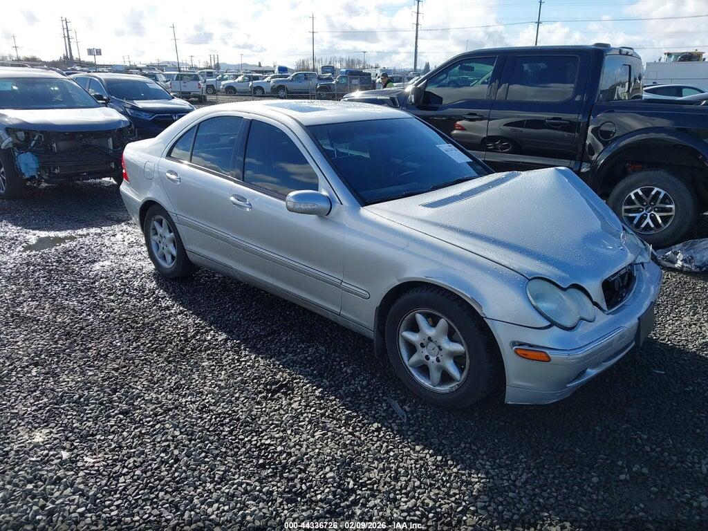 WDBRF81J24F475713 2004 MERCEDES-BENZ C 240 photo no. 1