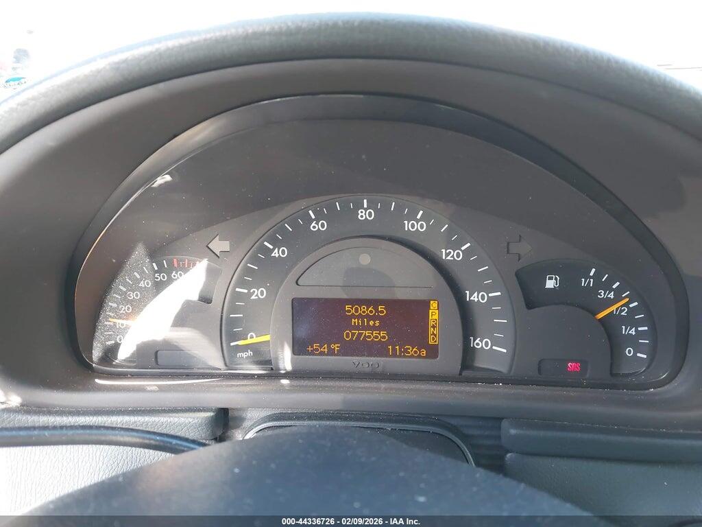 WDBRF81J24F475713 2004 MERCEDES-BENZ C 240 photo no. 7