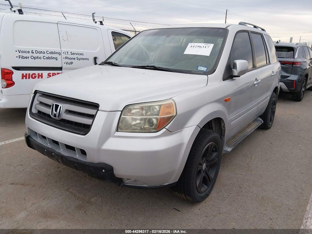 2HKYF18636H539093 2006 HONDA PILOT photo no. 2