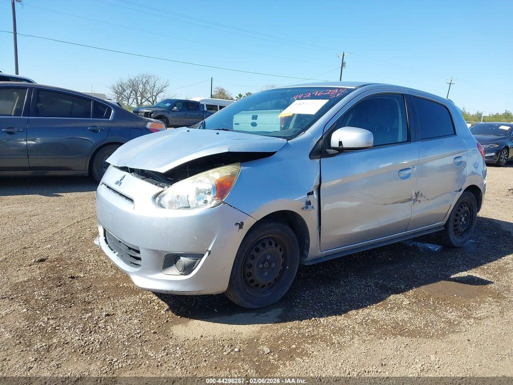 ML32A3HJ4FH042690 2015 MITSUBISHI MIRAGE photo no. 2