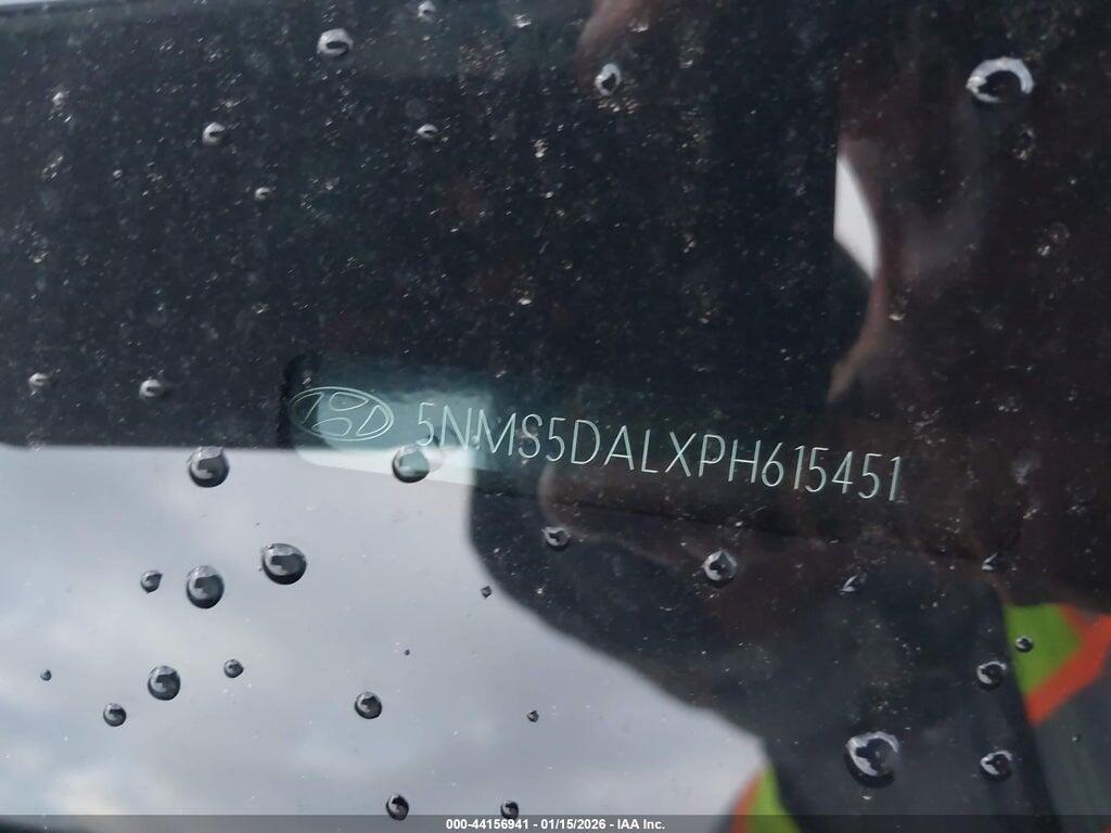 5NMS5DALXPH615451 2023 HYUNDAI SANTA FE photo no. 9