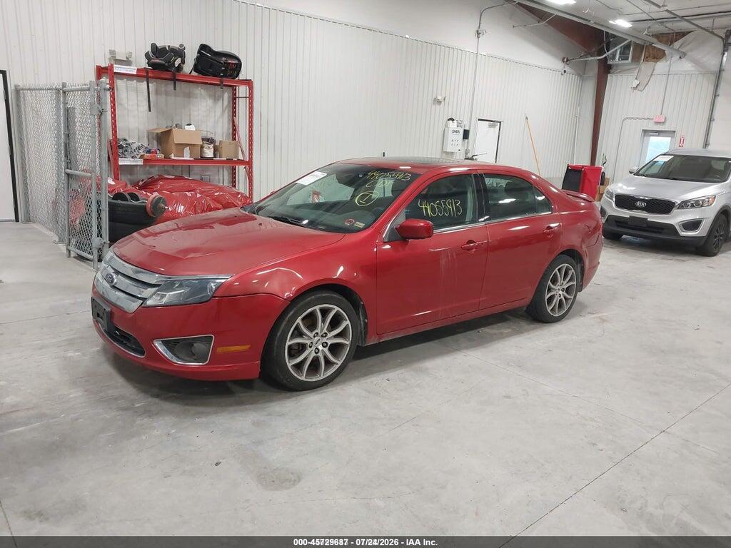 3FAHP0HA5BR114354 2011 FORD FUSION photo no. 2