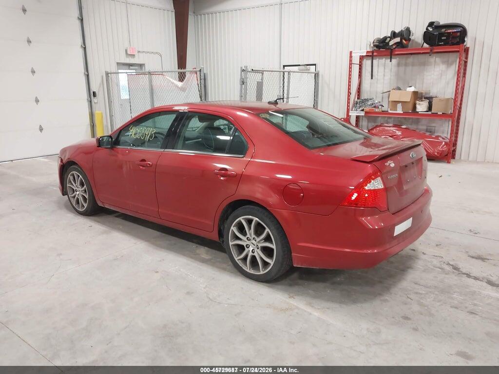 3FAHP0HA5BR114354 2011 FORD FUSION photo no. 3