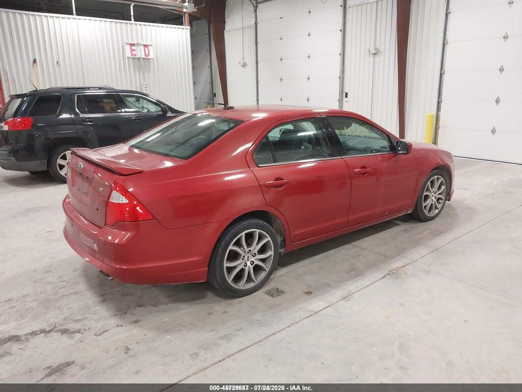 3FAHP0HA5BR114354 2011 FORD FUSION photo no. 4