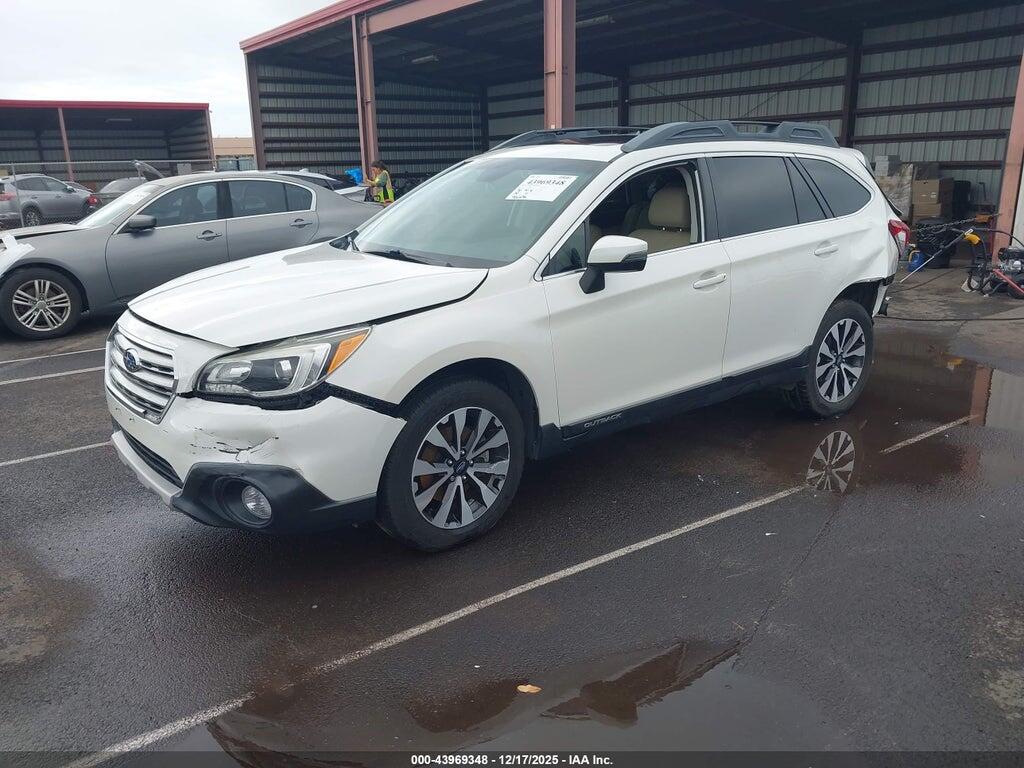 4S4BSBNC3F3312947 2015 SUBARU OUTBACK photo no. 2