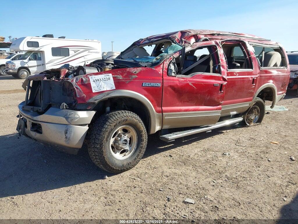 1FMSU45P65EC14636 2005 FORD EXCURSION photo no. 2