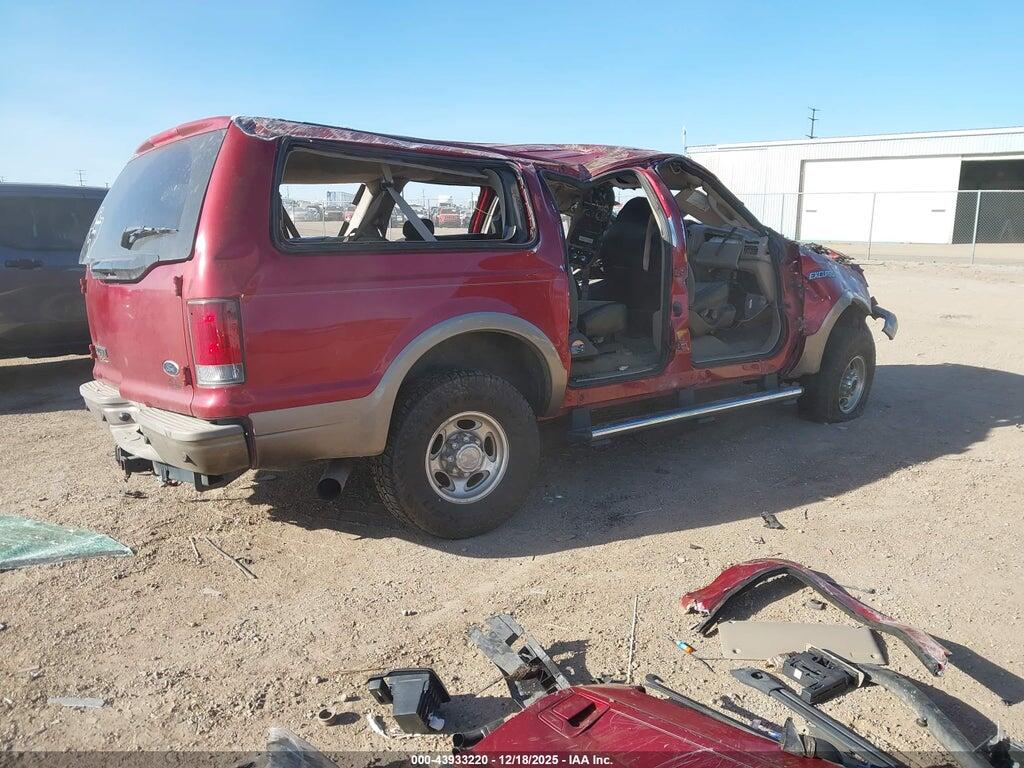 1FMSU45P65EC14636 2005 FORD EXCURSION photo no. 4