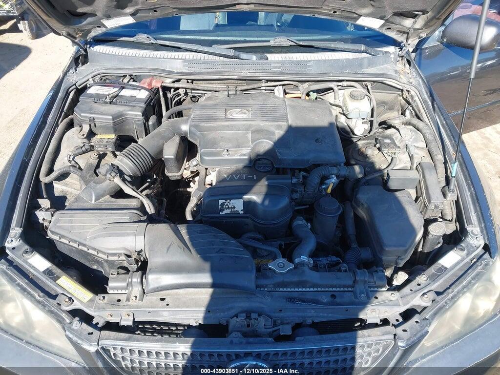 JTHBD192130073615 2003 LEXUS IS 300 photo no. 10