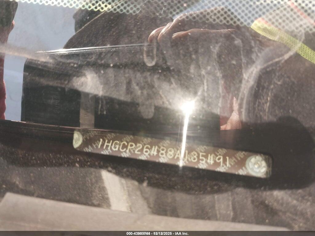 1HGCP26488A135491 2008 HONDA ACCORD photo no. 9