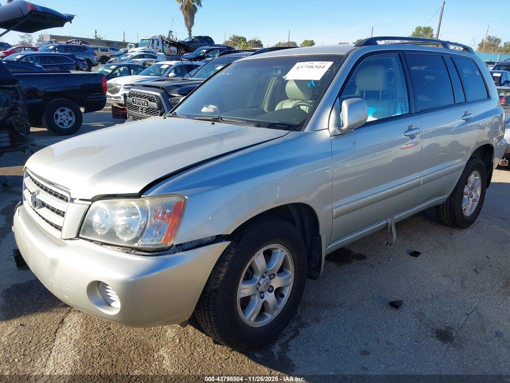 JTEGF21A330101713 2003 TOYOTA HIGHLANDER photo no. 2