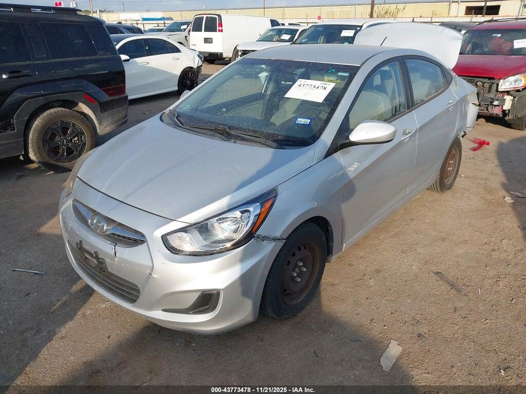 KMHCT4AE8DU535402 2013 HYUNDAI ACCENT photo no. 2