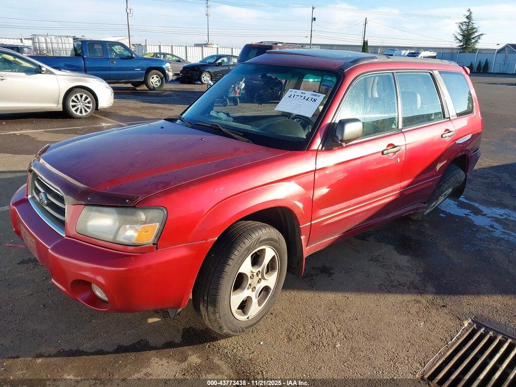 JF1SG65633H747205 2003 SUBARU FORESTER photo no. 2