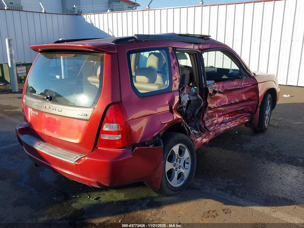 JF1SG65633H747205 2003 SUBARU FORESTER photo no. 4