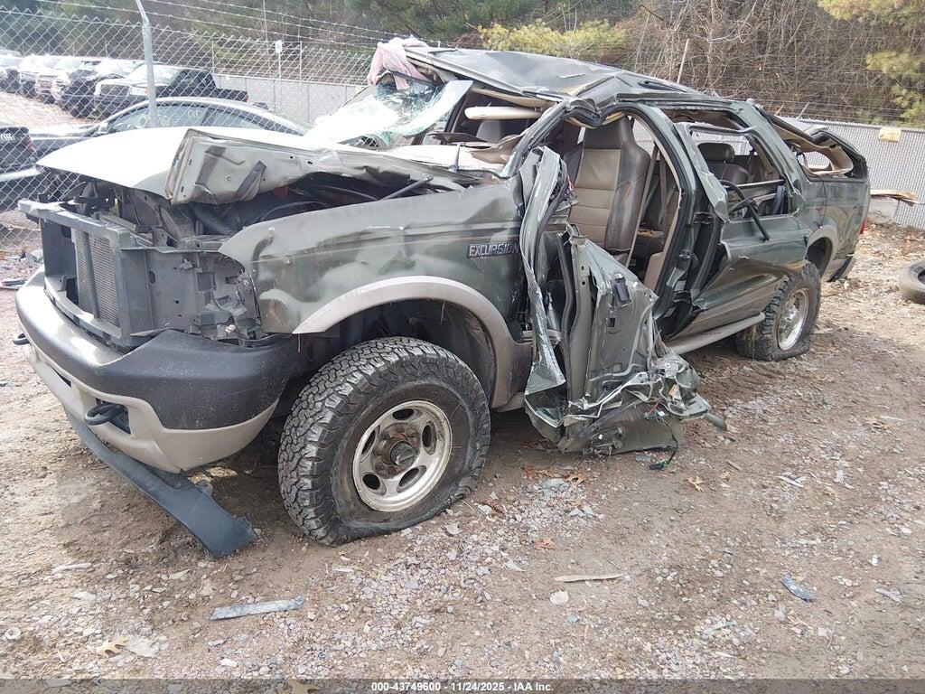 1FMSU45P54EC12018 2004 FORD EXCURSION photo no. 2