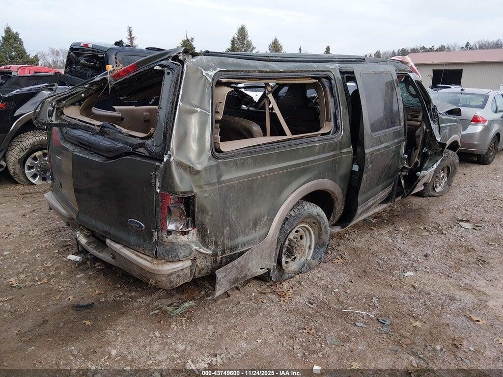 1FMSU45P54EC12018 2004 FORD EXCURSION photo no. 4