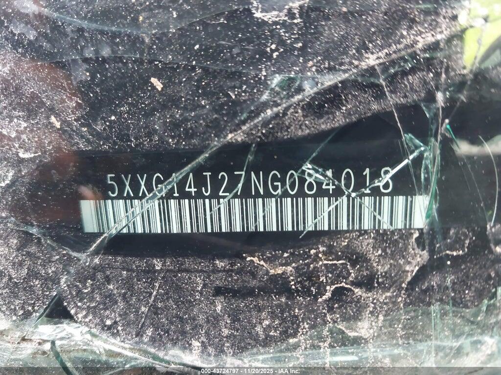 5XXG14J27NG084018 2022 KIA K5 photo no. 9