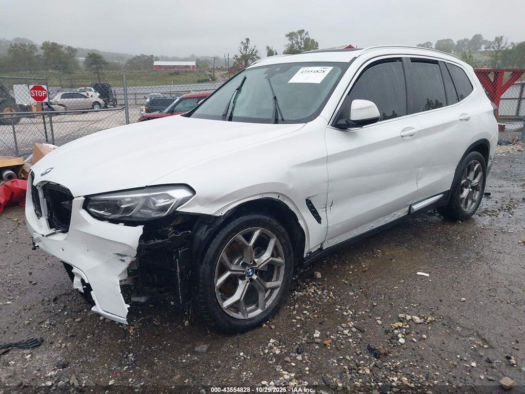 5UX43DP00N9M09624 2022 BMW X3 photo no. 2