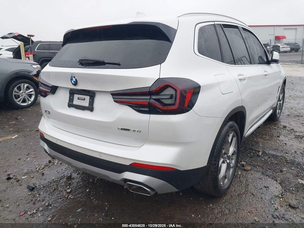 5UX43DP00N9M09624 2022 BMW X3 photo no. 4