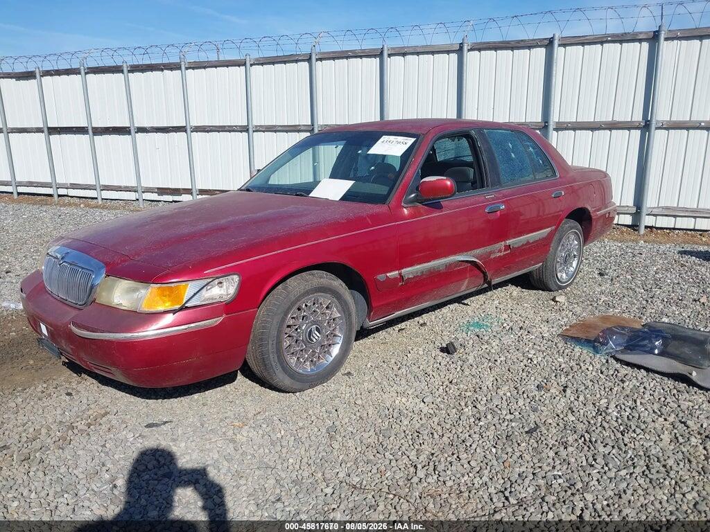 2MEFM74W8YX604610 2000 MERCURY GRAND MARQUIS photo no. 2