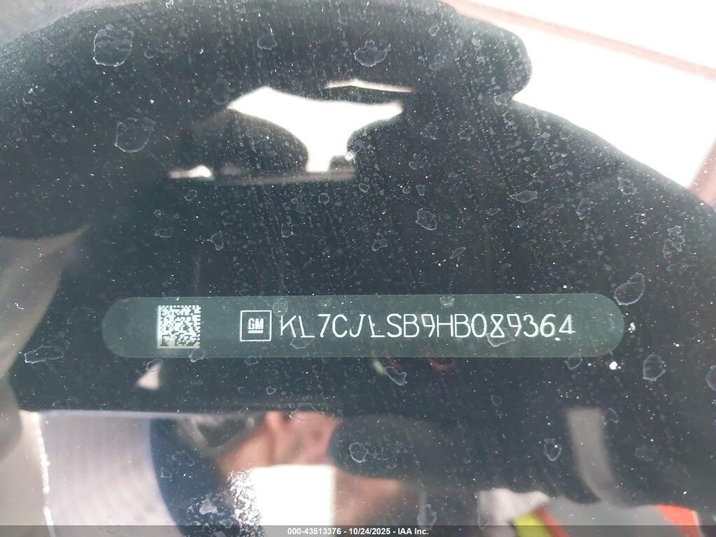 KL7CJLSB9HB089364 2017 CHEVROLET TRAX photo no. 9