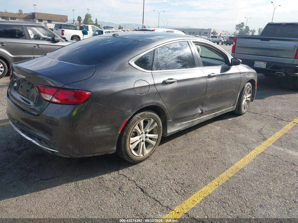 1C3CCCAB8FN741017 2015 CHRYSLER 200 photo no. 4