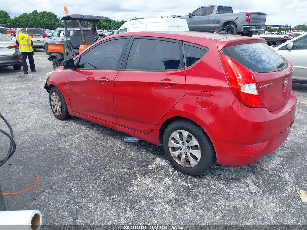 KMHCT5AE3FU202842 2015 HYUNDAI ACCENT photo no. 3