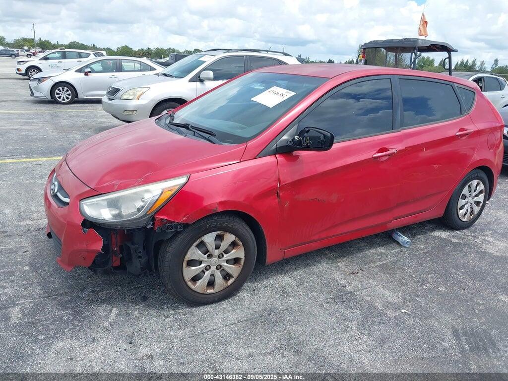 KMHCT5AE3FU202842 2015 HYUNDAI ACCENT photo no. 6