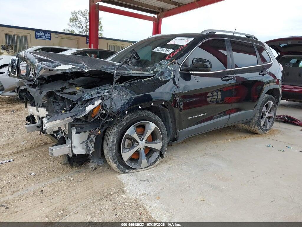 1C4PJLDB8KD332546 2019 JEEP CHEROKEE photo no. 2