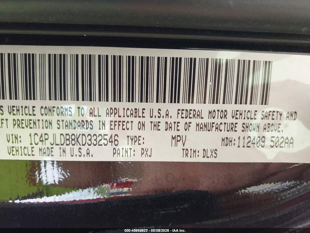 1C4PJLDB8KD332546 2019 JEEP CHEROKEE photo no. 9