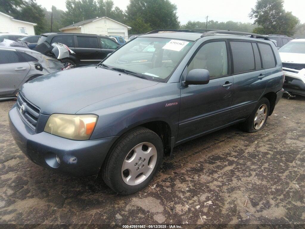 JTEDP21A850085902 2005 TOYOTA HIGHLANDER photo no. 2