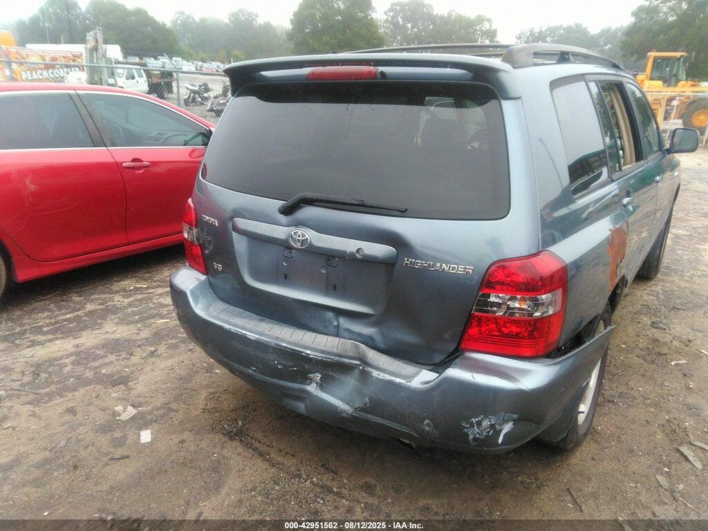 JTEDP21A850085902 2005 TOYOTA HIGHLANDER photo no. 6