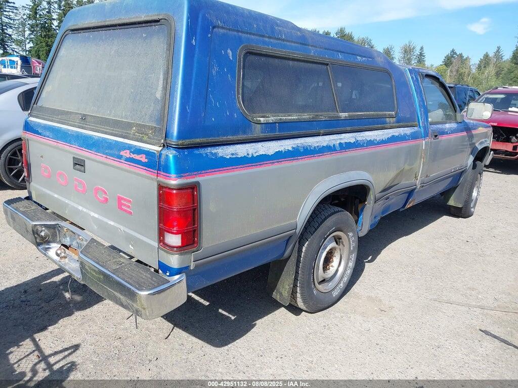 1B7GG26X8MS265320 1991 DODGE DAKOTA photo no. 4
