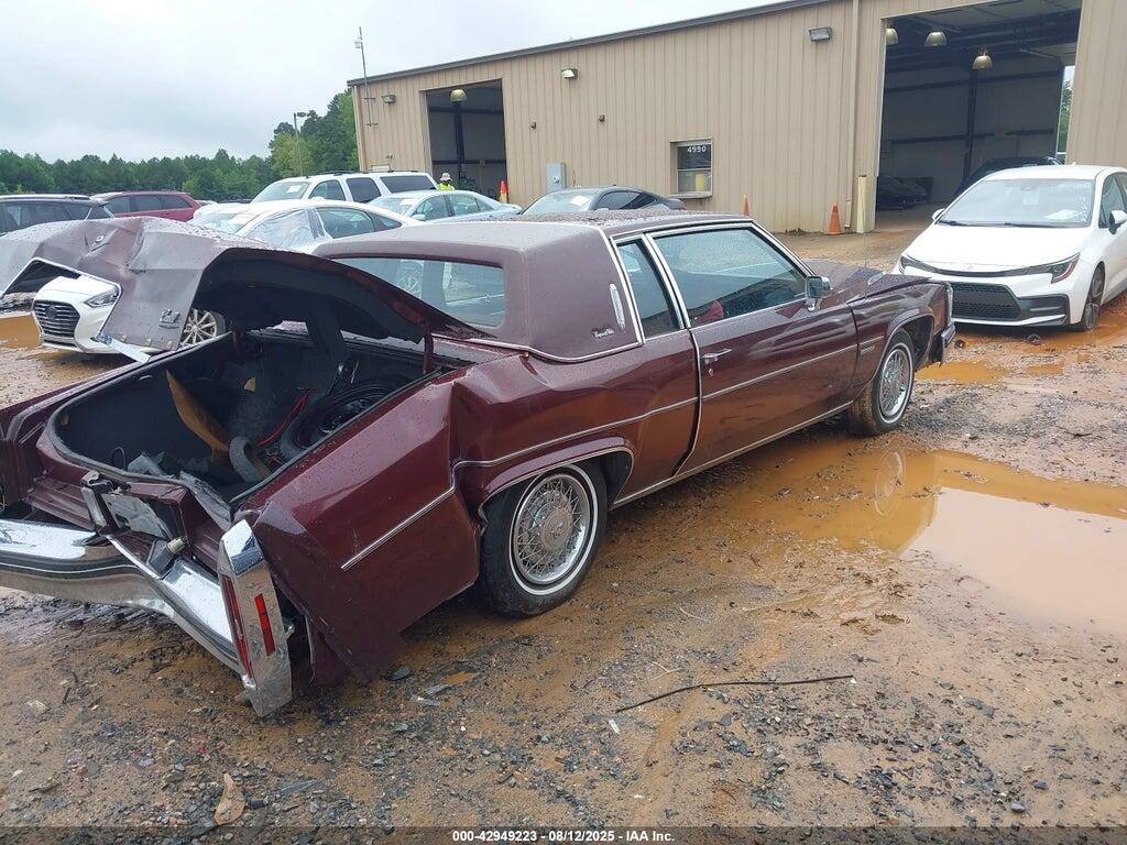 1G6AD478XD9188736 1983 CADILLAC DEVILLE photo no. 4