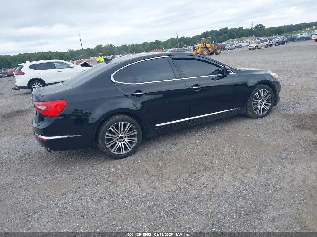 KNALN4D72E5153578 2014 KIA CADENZA photo no. 4