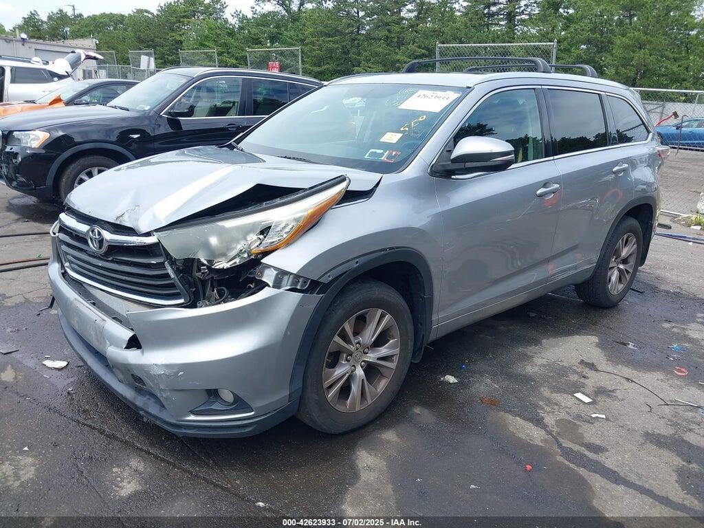 5TDJKRFH9FS135872 2015 TOYOTA HIGHLANDER photo no. 2