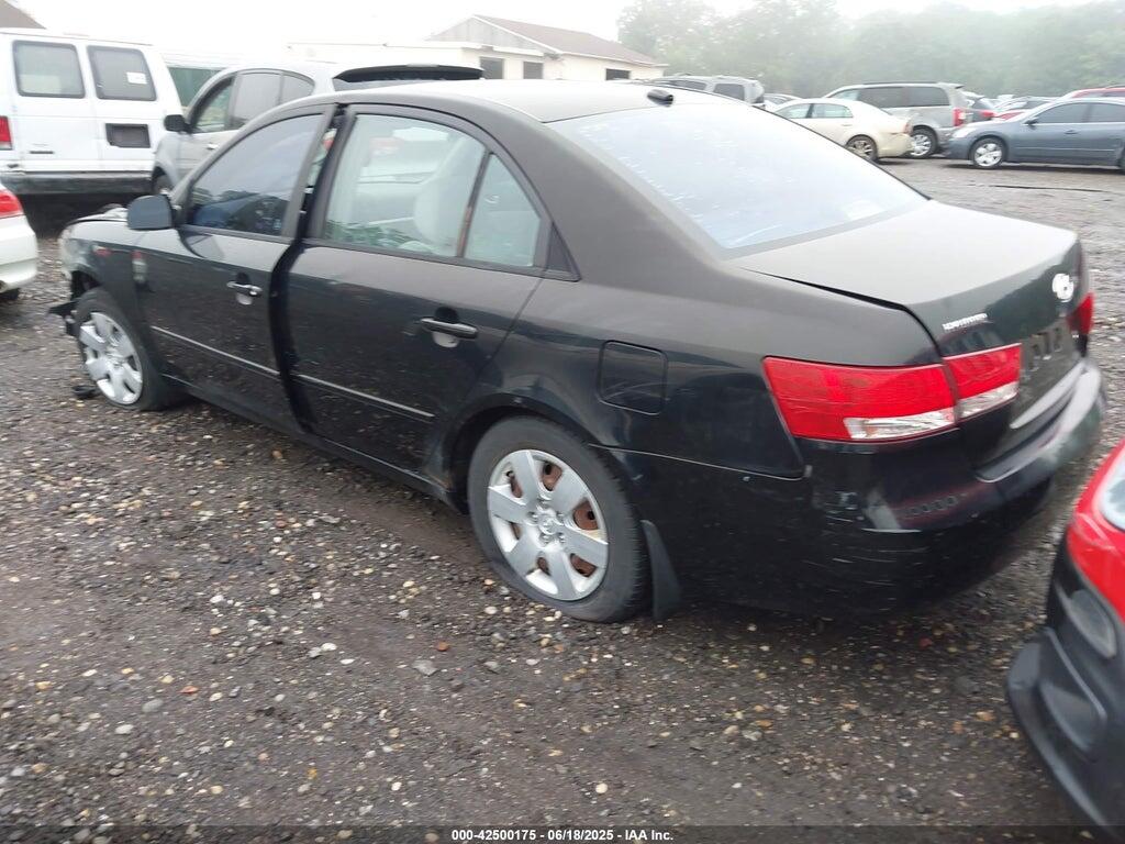 5NPET46C78H350990 2008 HYUNDAI SONATA photo no. 3