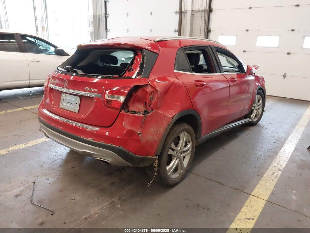 WDCTG4GB2FJ078624 2015 MERCEDES-BENZ GLA 250 photo no. 4