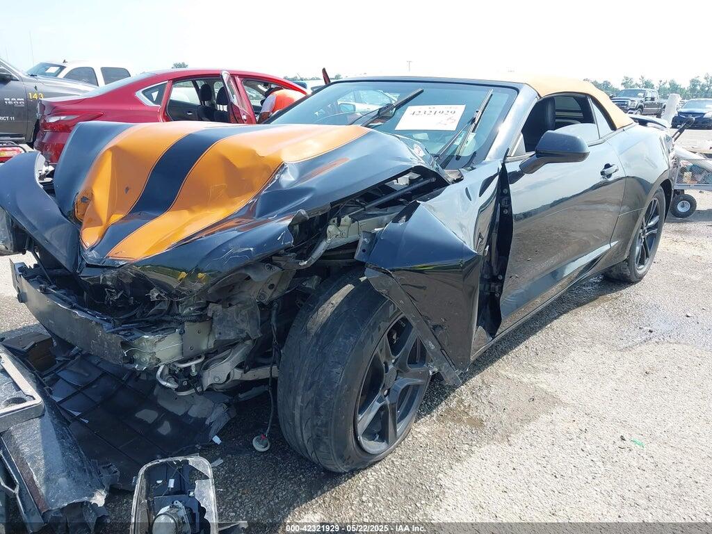 1G1FB3DS6K0107096 2019 CHEVROLET CAMARO photo no. 2