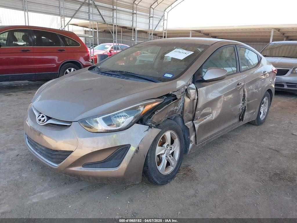 5NPDH4AE4FH568811 2015 HYUNDAI ELANTRA photo no. 2