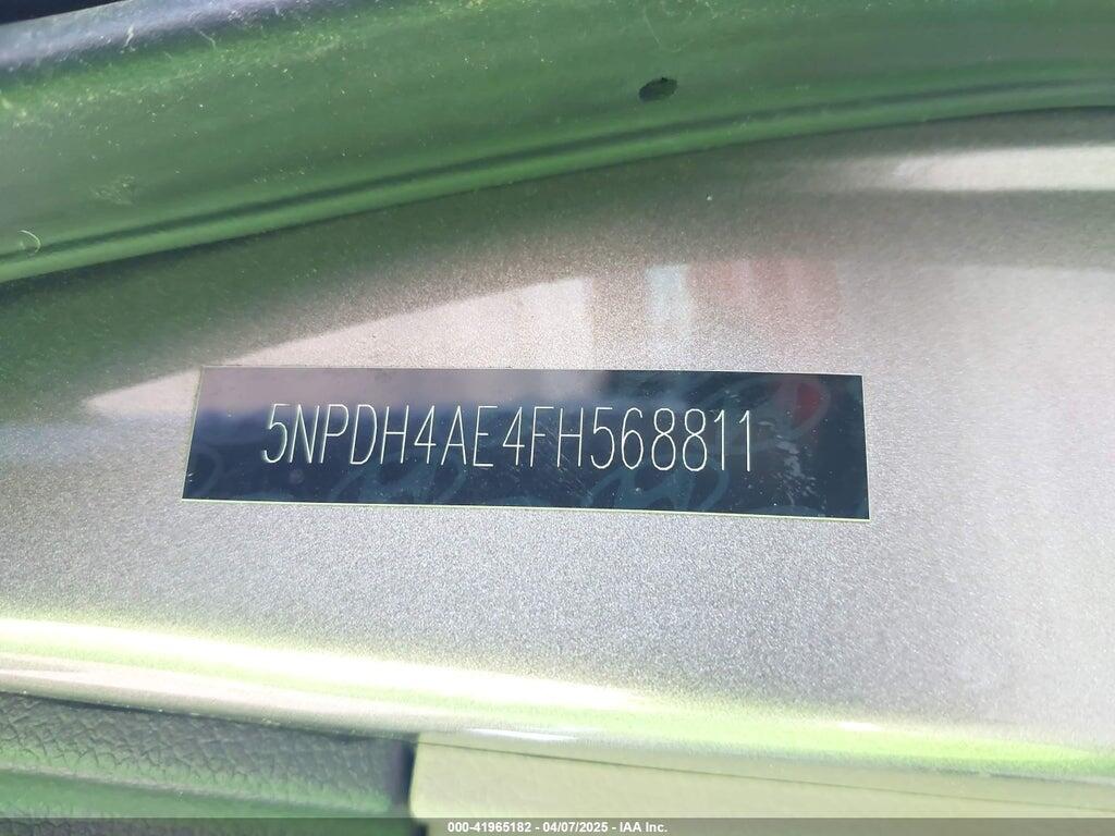 5NPDH4AE4FH568811 2015 HYUNDAI ELANTRA photo no. 9