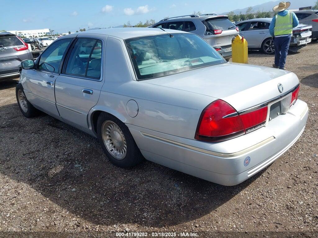 2MEFM75W9XX606542 1999 MERCURY GRAND MARQUIS photo no. 3
