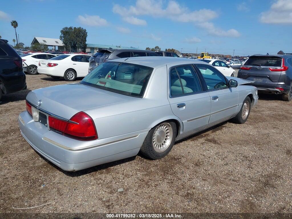 2MEFM75W9XX606542 1999 MERCURY GRAND MARQUIS photo no. 4