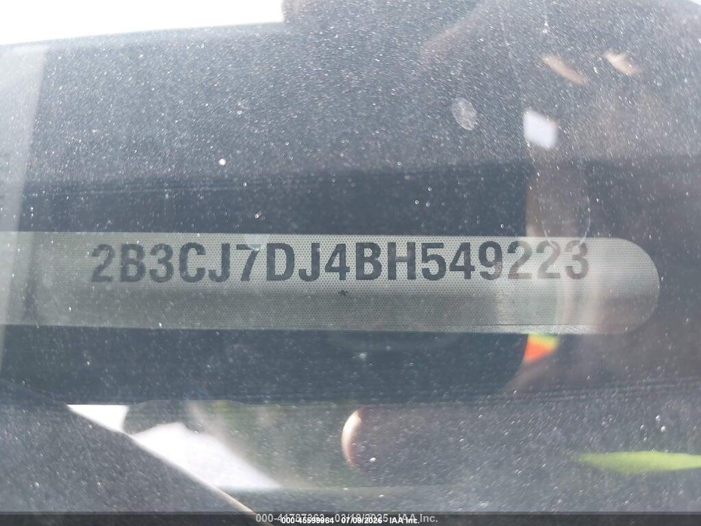 2B3CJ7DJ4BH549223 2011 DODGE CHALLENGER photo no. 9