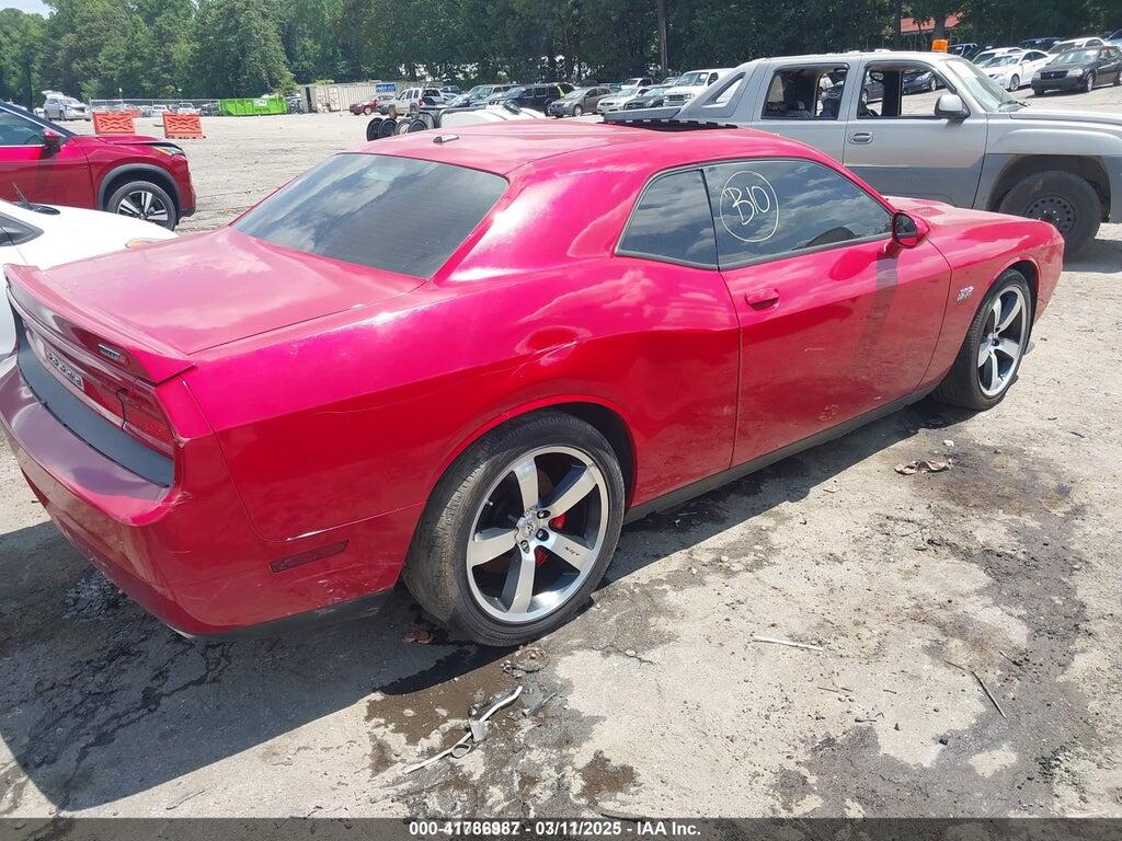 2C3CDYCJ3CH117922 2012 DODGE CHALLENGER photo no. 4